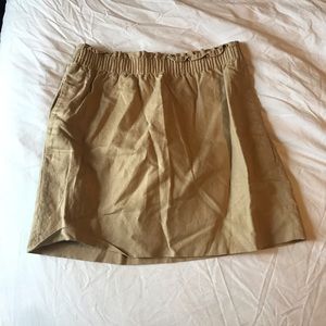 Tan skirt
